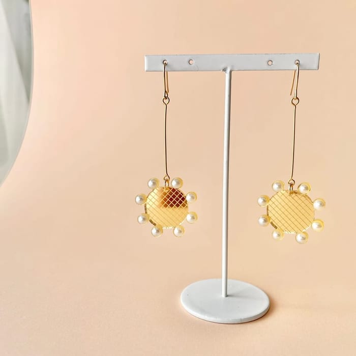 sunflower イヤリング/ピアス
